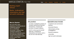 Desktop Screenshot of marcusstanton.com